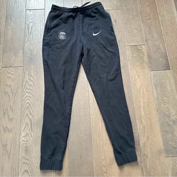 Nike Black Sweatpants with Logo - Picture 1 of 7